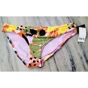 Barr III Jungle Tropic Bikini Bottom Large NWT